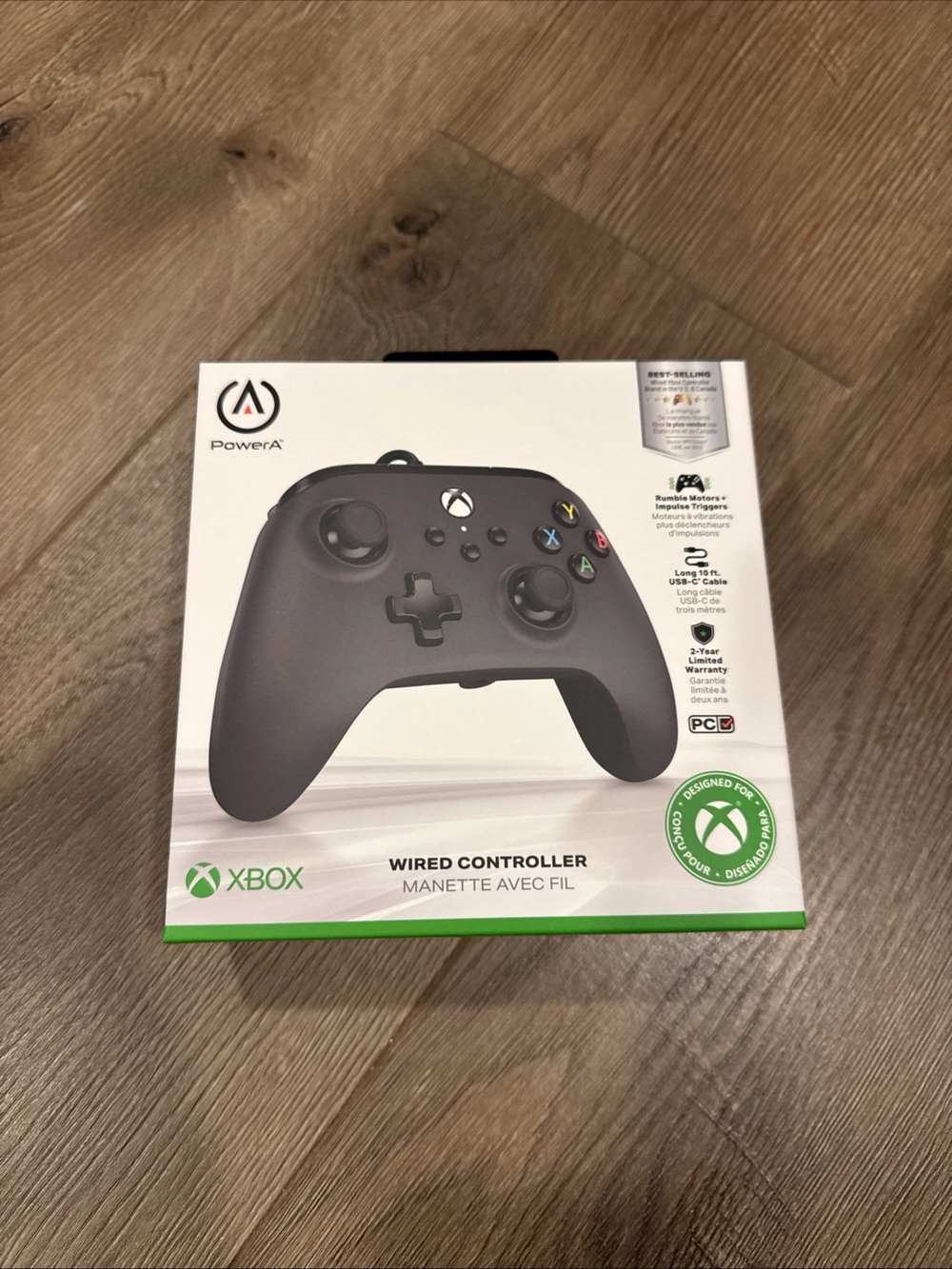 PowerA Wired Controller for Xbox X/S/One - Black